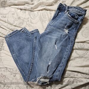 Dear John distressed straight leg jeans!